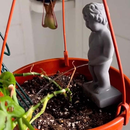 Funny Plant Urine Statue