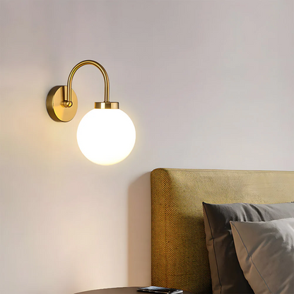 Circular Clear Hanging Lamp