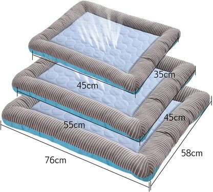 Cooling Gel Pet Bed Mat For Dogs And Cats