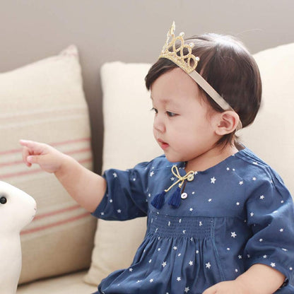 Adorable Infant Floral Headband Crown
