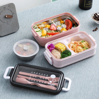 Compact 3 Tier Insulated Lunch Box
