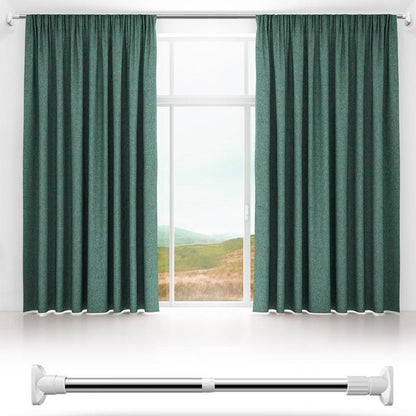 Premium Adjustable Closet Rod Stainless Steel