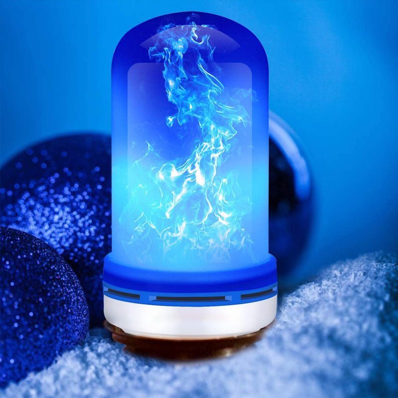 Cozy Flame Table Lamp