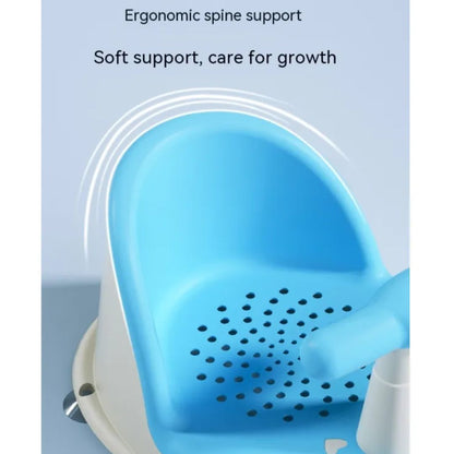 Secure Baby Bath Seat with Easy Grip Handle