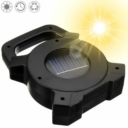 Compact Rechargeable Solar Flashlight