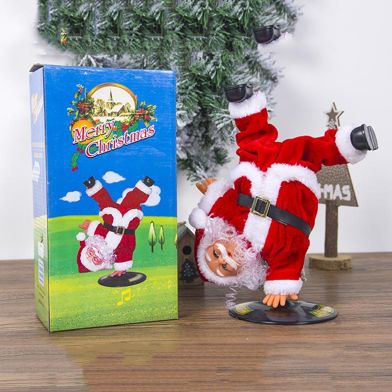 Amusing Christmas Santa Toy Figure