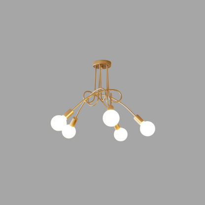 Vintage Chic Overhead LED Light Fixture