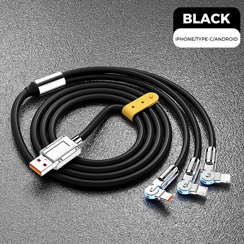 Bendable 360 Rotation USB Charger Cable
