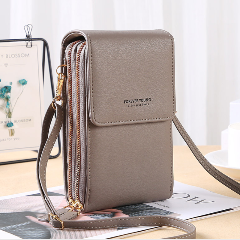 Spacious Stylish Crossbody Smartphone Pouch