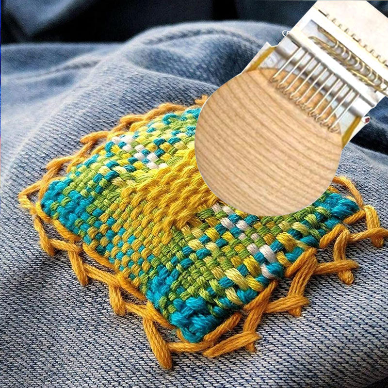 Small Folding Weaving Loom Kit