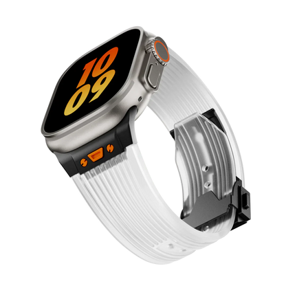 Clear Flexible Apple Watch Strap
