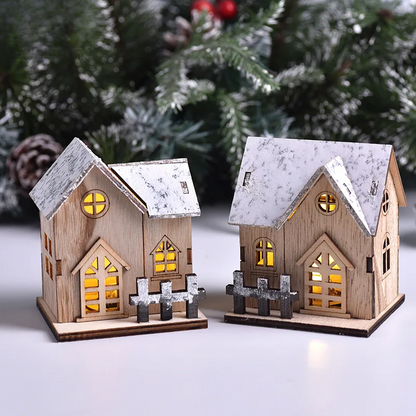 Festive Winter Snowflake String Lights