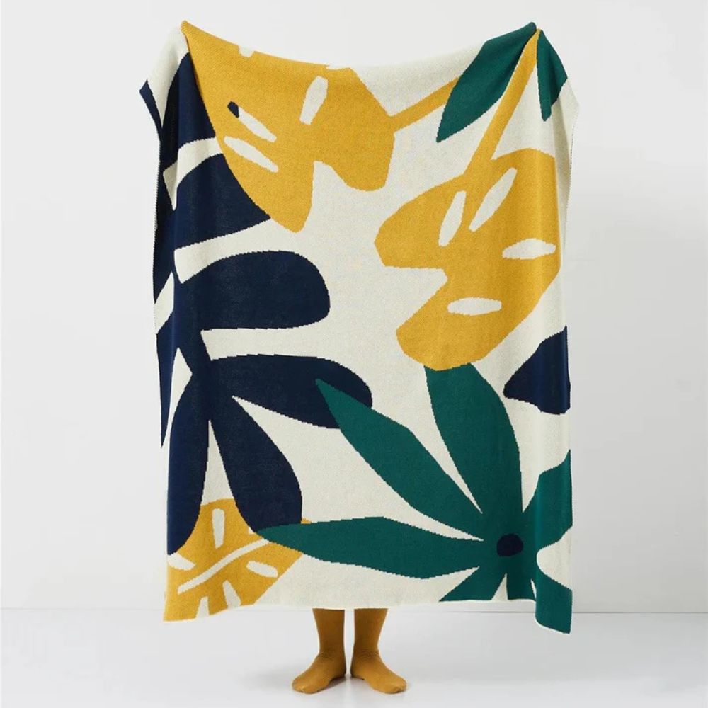 Cozy Beach Throw Blanket