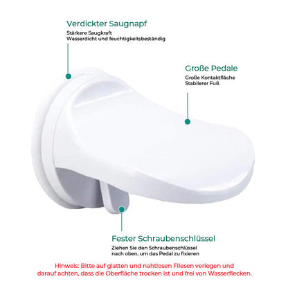 Adjustable Shower Foot Rest Stand