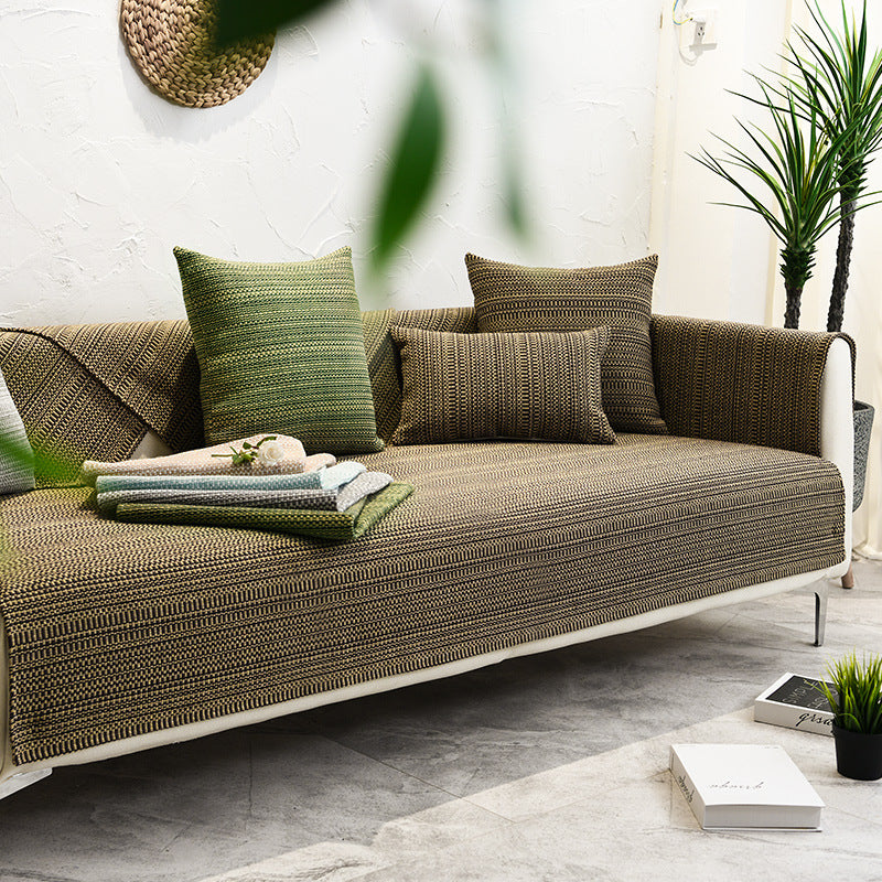 Soft Breathable Fabric Sofa Slipcover Couch Protector