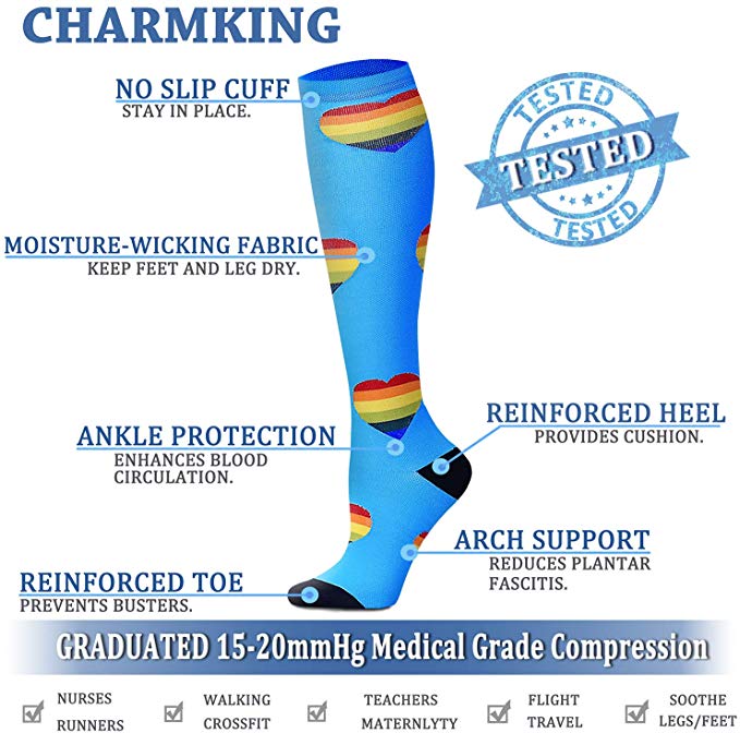 Tight Fit Sports Support Socks