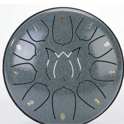 Compact Metal Meditation Drum