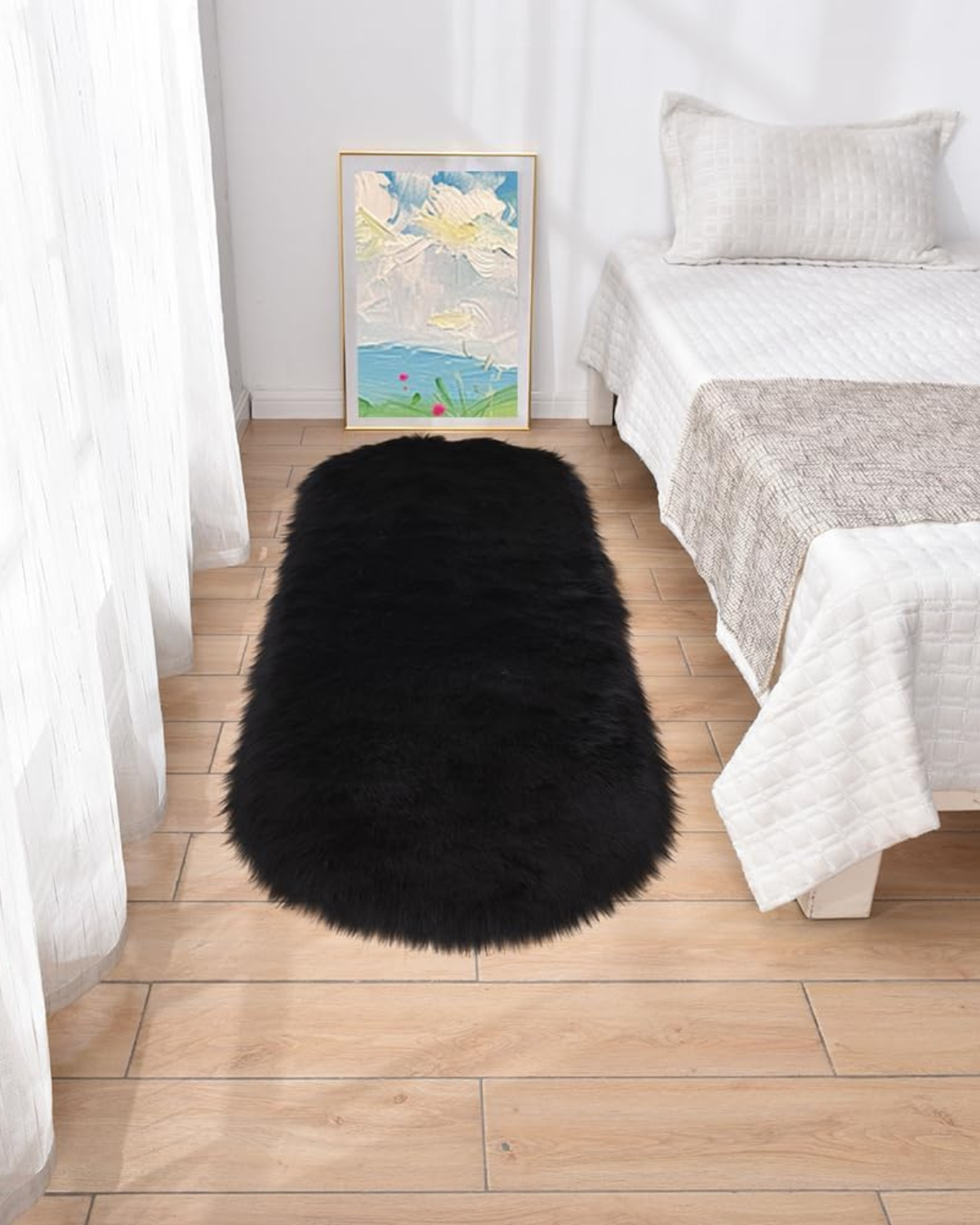 Plush Ultra Soft Throw Blanket for Home Decor