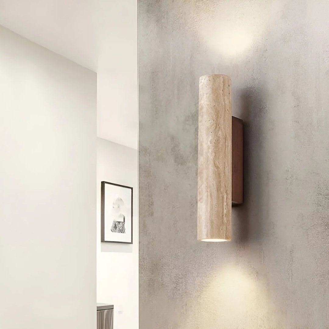 Rustic Rock LED Indoor Wall Lamp - Luxicro