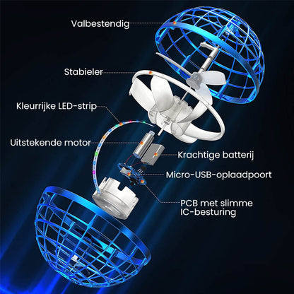 Modern Levitating Globe Decor