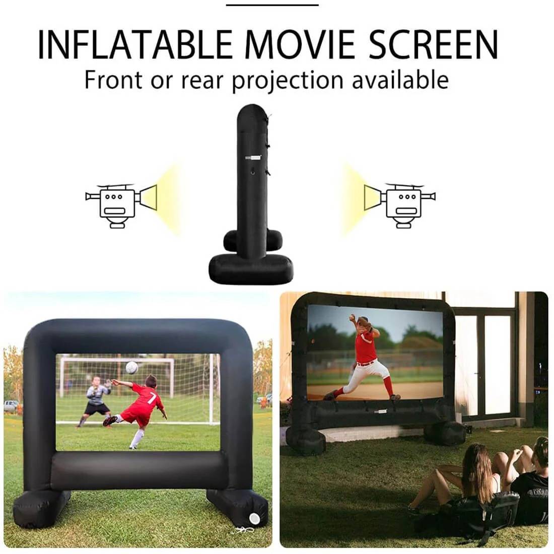 Large Inflatable Outdoor Movie Projector Kit