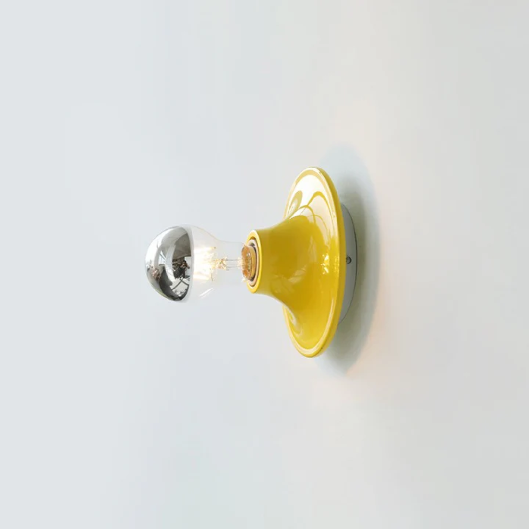 Rustic Metal Pendant Wall Light