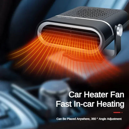 Compact 12V Car Heater Fan