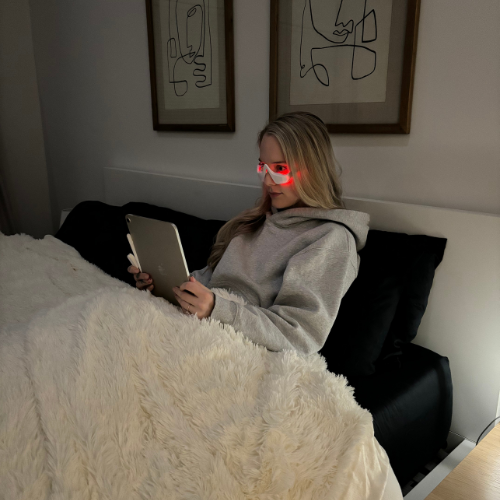 Anti Aging Eye Mask with Red Light Therapy