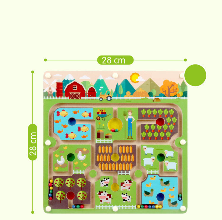 Colorful Interactive Puzzle Toy for Children's Learning