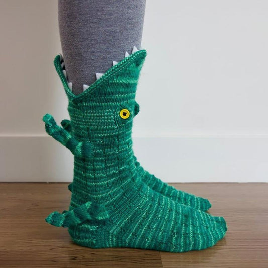 Cozy Animal Knit Winter Socks - Luxicro