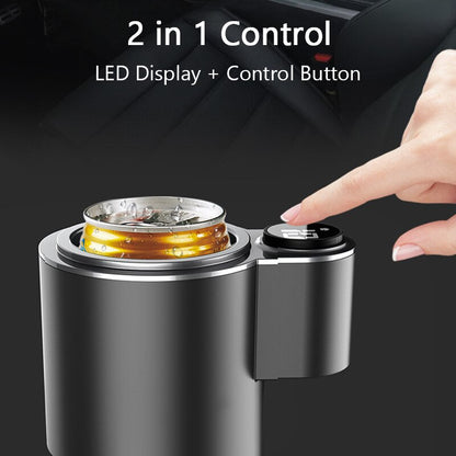 Insulated Car Cup Holder Heater Cooler
