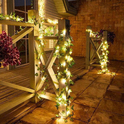 Garden Solar Rattan Hanging Lights