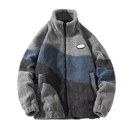 Cozy Mens Fleece Bomber Winter Jacket - Luxicro
