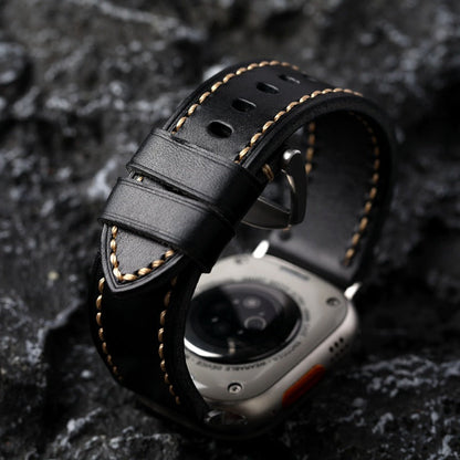 Dark Brown Genuine Leather Band