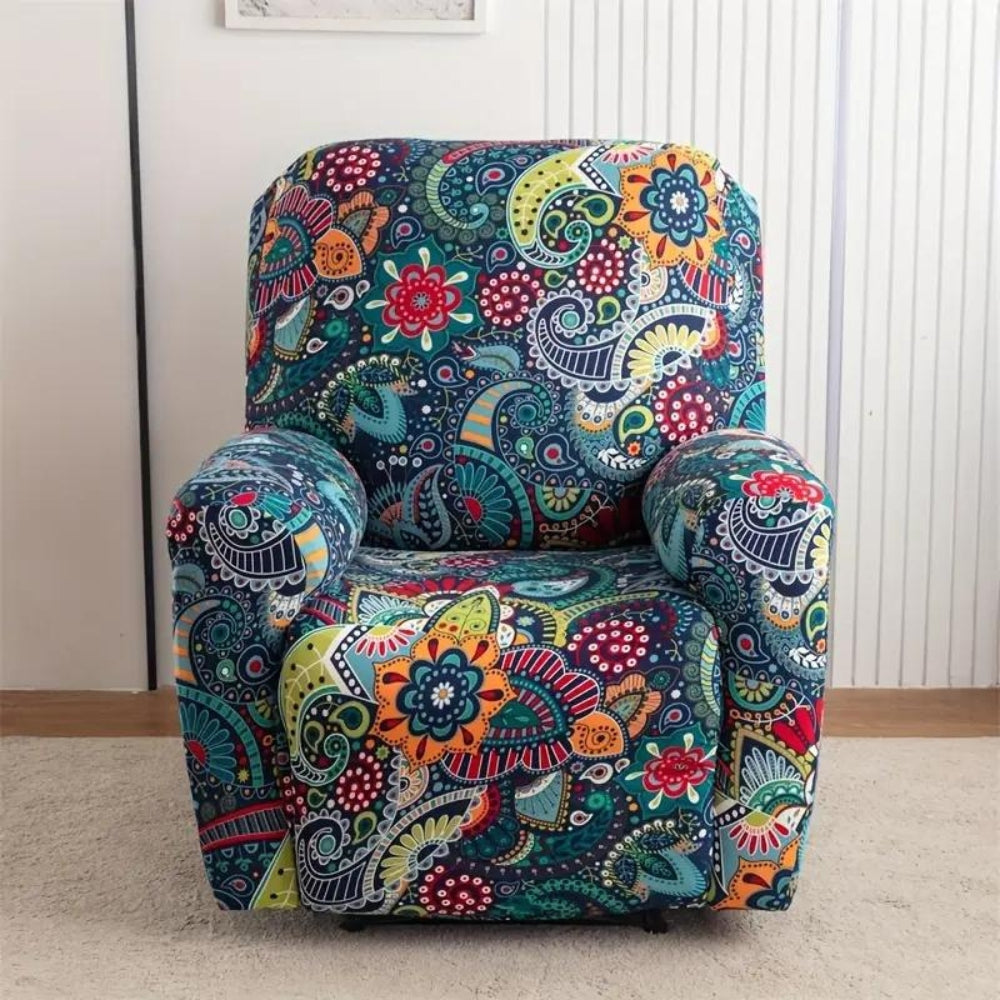 Floral Stretch Sofa Slipcover