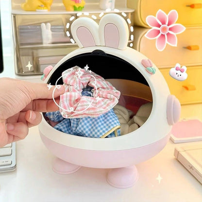Cute Small Bunny Office Waste Basket