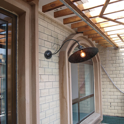 Vintage Exterior Lantern Wall Light