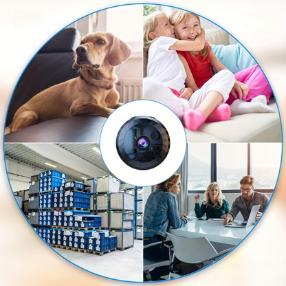 Compact WiFi Home Security Camera 1080P