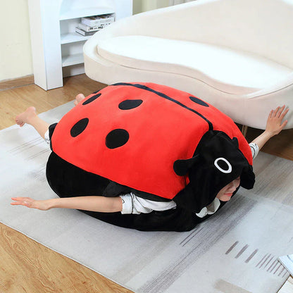 Adorable Red Bug Neck Pillow
