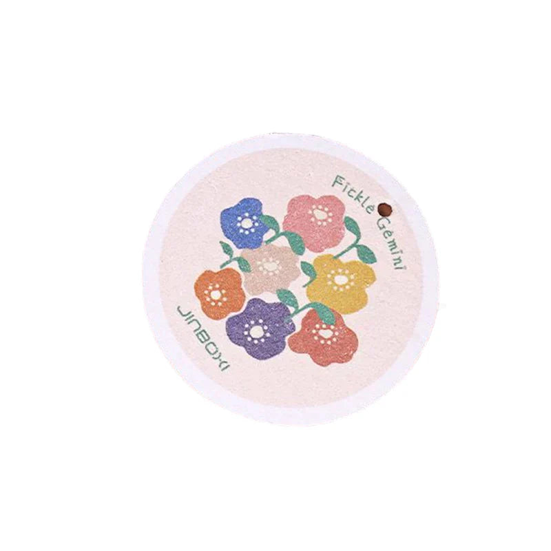 Vibrant Flower Pattern Absorbent Kitchen Towel
