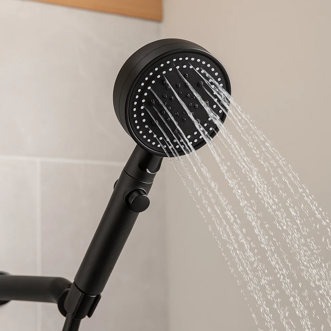 Water Saving Shower Head Adjustable Flow Settings
