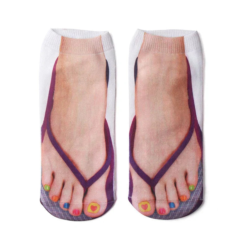 Colorful Patterned Casual Socks - Luxicro