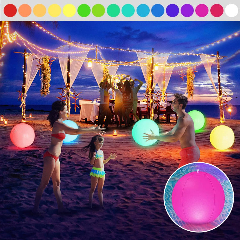 Colorful LED Water Globe Lamp