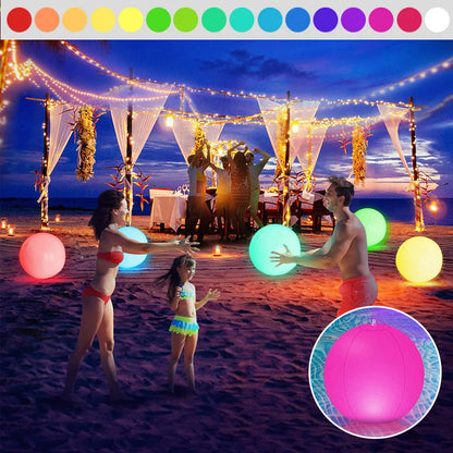 Colorful LED Water Globe Lamp