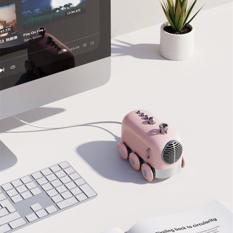 Vintage Mini Portable Bluetooth Speaker