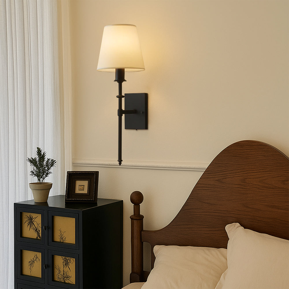 Classic 2 Pack Plug in Wall Lamps