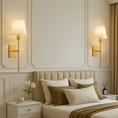Classic 2 Pack Plug in Wall Lamps