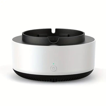 Compact Air Purifying Electric Ashtray with Odor Control