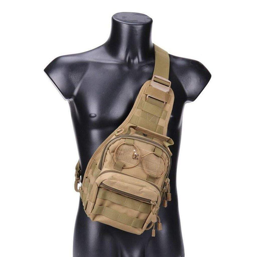 Rugged Waterproof Hiking Shoulder Backpack