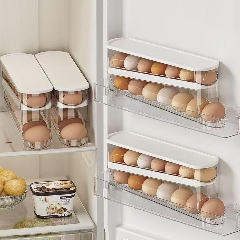 Automatic Stackable Egg Storage Container